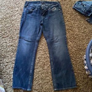 Silver Aiko Bootcut size 16, length 31